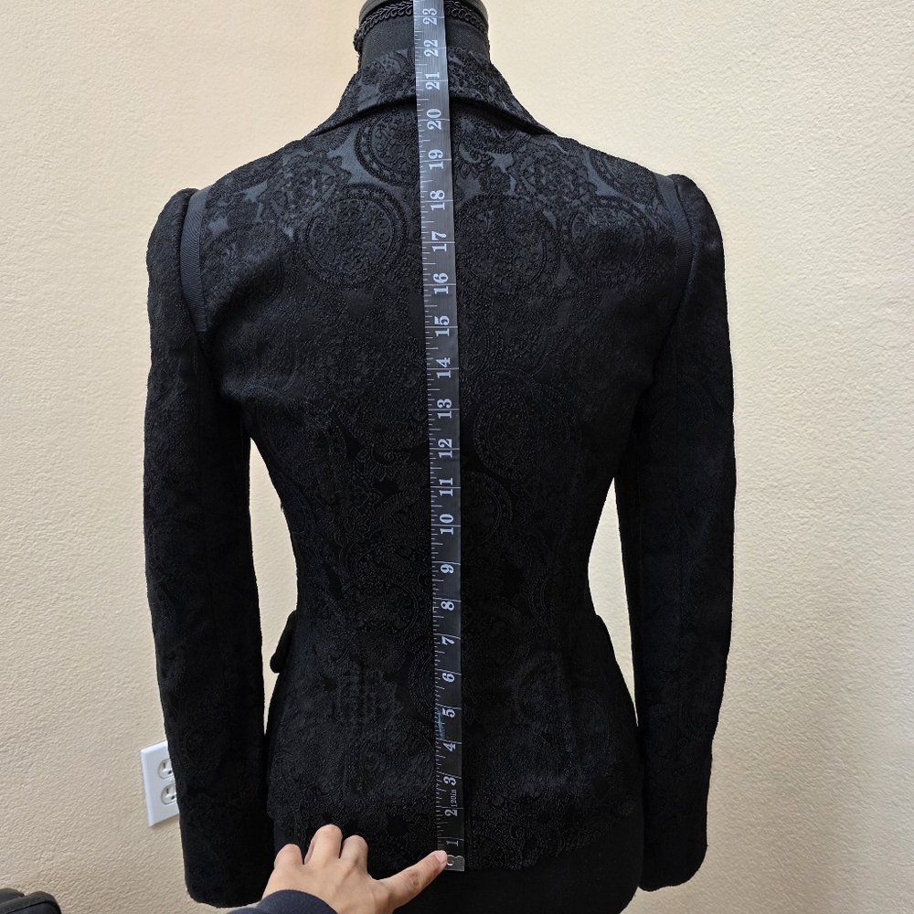 Dolce & Gabbana Jacquard Single Breast Blazer - Picture 11 of 12